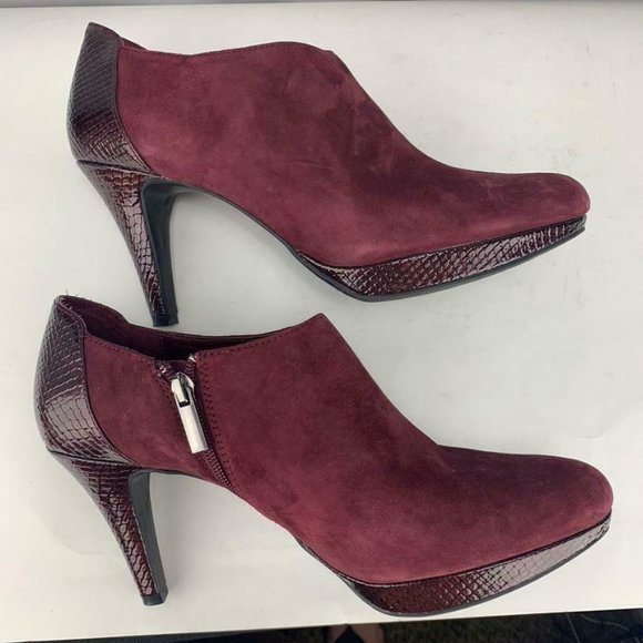 Bandolino Womens Cardinal Leather Shoe With Heel - Picture 3 of 8